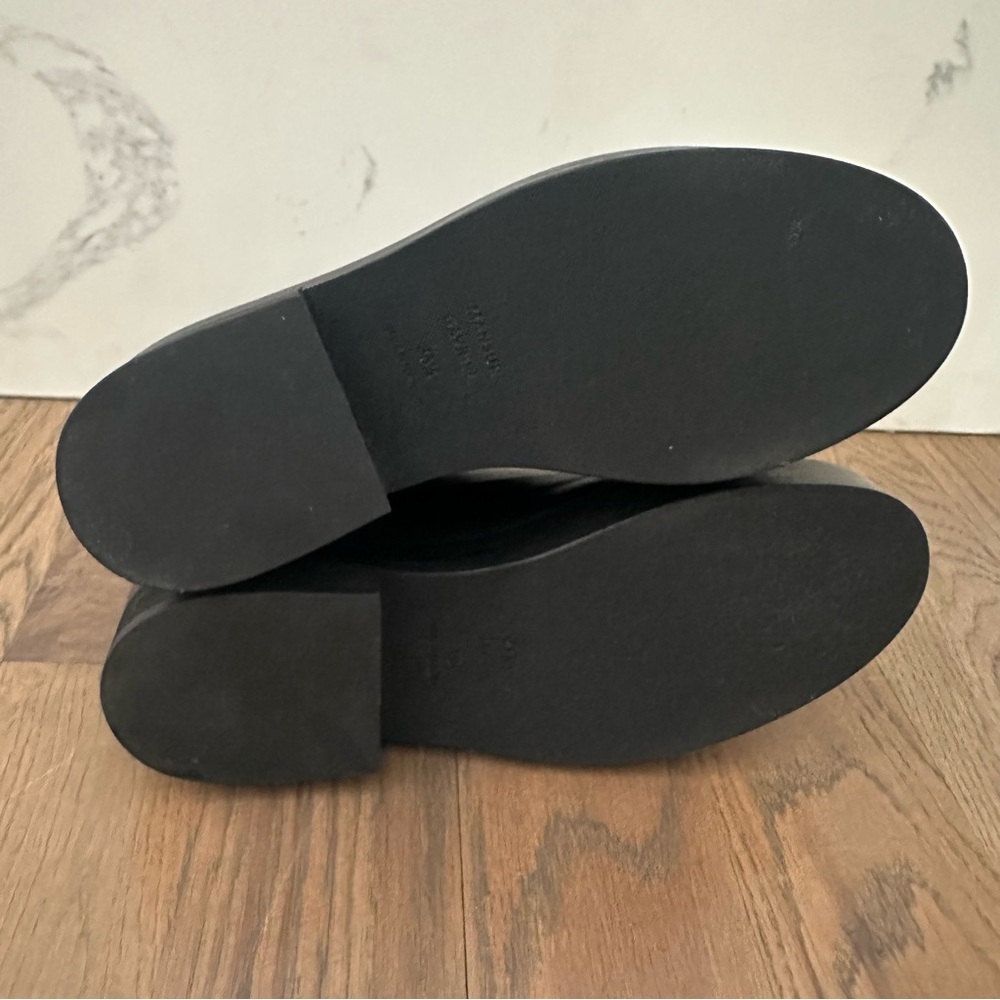 NWT Mansur Gavriel Marion Zip Back Leather Boot in Black 35.5EU / 5.5 US - Picture 8 of 10